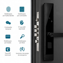 Cerradura Inteligente Digital Cerrojo Smart Lock 5 En 1 Llave Huella Contraseña App Fácil De Instalar