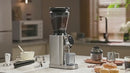 Molino De Café Eléctrico Profesional Con Pantalla Táctil 110V. Ajuste De Molienda De 48 Niveles. Moledor De Café Compatible Con Portafiltro 51-58 Mm.