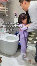 Asiento Escalera De Entrenamiento Silla De Inodoro Para Niños. (2 En 1) Escalera Infantil Potty Trainer. Escalerita Para Bebe.