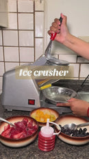 Máquina Para Hacer Raspados Trituradora De Hielo Eléctrica 300W.  110V. Incluye Dos Cuchillas.