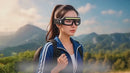 Gafas De Seguridad Lentes Con Luz COB Recargable USB-C. Lentes Con Sensor De Movimiento Hasta 10 Cm De Resistente Al Agua IPX4. Color Azul (16X8x6cm).