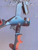 Pinza Para Colocación De Ojales Metálicos. Kit Set Para Colocar Ojales Con Pinza Manual Y 300 Piezas De 10 Mm Para Tela, Lona Y Cuero.