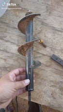 Broca Para Tierra Ahoyadora De Taladro Drill En Forma De Espiral Para Agricultura. 3.5"X10" Cavar Huecos En La Tierra