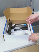 Dispensador De Jabón Para Fregador Con Bandeja Giratoria. Organizador De Cocina En Acero Inoxidable 304, Gancho 360° Y Manguera De 1M. Negro