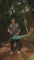 Batería Total 20V/40V 60.0Ah/30.0Ah Para La Espalda (1080Wh) Tipo Mochila Portátil. Indicador LED. Compatible Con Herramientas Total. Morral