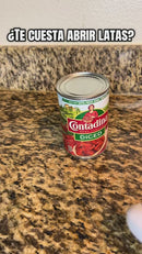 Abrelatas Eléctrico Automático Portátil. Apertura Sin Esfuerzo Para Latas Y Frascos. Incluye Herramienta Antideslizante Para Tapas.