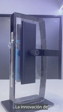 Cerradura Inteligente Para Puertas Interiores 5 En 1 Llave Huella Contraseña App Instalación Sencilla Reemplazo Directo Sin Modificaciones.