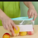 Bolsas De Plastico Tipo Ziploc. 10Cmx20cmx4cm Bolsita Con Cierre Para Almacenamiento. (Paquete De 20 Unidades)