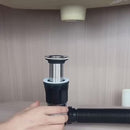 Tubo De Desague Drenaje Flexible En S Con Válvula Antirretorno. Manguera De Desagüe Para Lavamanos, Fregadero, Lavabos. Previene Olores.