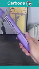 Cepillo Alisador De Cabello Inalámbrico. Peine Portátil Para Alisar Pelo. 3 Temperaturas. Peine Plancha