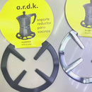 Reductor De Hornilla De Gas Para Estufa. Anillo De Soporte De Hierro Para Cafetera Para Achicar Hornilla. Color Negro (Unidad).