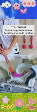 Destapador De Inodoros De Alta Presión. Destapacaños De Succión Potente Para Baño, Cocina Y Drenajes. Destapa Cañerias