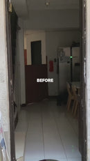 Cortina Mosquitera Magnética Multiuso  Color Blanco Para Puertas. Fácil De Instalar. Tamaño 90X210cm. Malla Antimosquito.