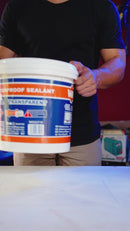 Sellador A Prueba De Agua 10L. Ideal Para Marcos De Ventanas, Paneles De Vidrio. Color Transparente. Evita Grietas. Impermeabilizante.