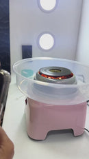 Máquina De Algodón De Azúcar 550W. Color Rosado.