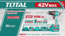 Drill Taladro Inalámbrico 99N.M 42V Función De Impacto. Motor Sin Escobillas. Incluye Batería, Cargador Y Accesorios.