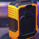 Ventilador Portátil Recargable Con Clip. Mini Abanico De Cintura USB De 3 Velocidades.