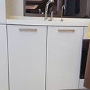 Estante Organizador Ajustable De 2 Niveles. Color Blanco. Repisa De Almacenamiento. Para Cocina Debajo Del Fregador