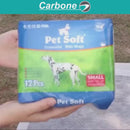 Pañales Desechables Para Perros Machos. Talla XS (15-33Cm). Super Absorbente. (Pack De 12 Unidades)