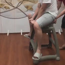 Silla De Comer Para Bebés Restaurantes Con Bandeja Ajustable  Y Cinturón De Seguridad. Silla Alta Infantil Antivuelco. Color Gris