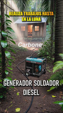 Motosoldador Generador Y Soldador Diesel 110-120/220-240V,60Hz 4.6 Kw. Amperaje 50-180A, Motosoldador