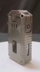 Encendedor Lighter Multifuncional De Antorcha Para Habanos 5 En 1, Con Cortador, Punzon Triple Antorcha Recargable, Soplete De Butano Para Encender Puros. Zippo