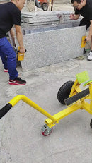 Carretilla Manual Con Abrazadera. Soporte Móvil Para Losas De Piedra Granito Mármol Y Vidrio Con Capacidad De 400Kg.Trolley