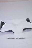 Almohada Cervical Ortopédica Memory Foam Mariposa. Cojín Ergonómico Para Dormir Antirronquido Con Funda Transpirable (62X37x12cm).