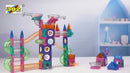 Juguete Bloques Magnéticos Creativos Para Niños. Set De Construcción Educativo Con 160 Piezas.