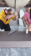 Tubo De Desague Drenaje Flexible En S Con Válvula Antirretorno. Manguera De Desagüe Para Lavamanos, Fregadero, Lavabos. Previene Olores.