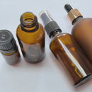 Botellas Goteros De Vidrio Ámbar. Frascos Ideales Para Aceites Y Sueros. (Unidad)