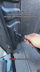 Malla De Carga Red Elástica Para Sujetar Equipaje. Para Maletero De Pick Up, Suv, Auto. 120X100cm Tensores Amarre