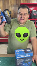 Pistola Sandblasting Para Arenado Chorro De Arena Con Depósito 310Ml Para Limpieza De Óxido Y Metal.