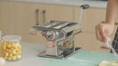 Máquina Manual Para Hacer Pasta Fresca. Rodillo De 150 Mm, 9 Niveles De Grosor Y Cortador De Fideos. Spaguetti Ravioli