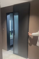 Puertas Corredizas Fantasma Ghost Para Marcos Aluminio Vidrio De 2 Hojas