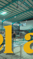 Abanico De Techo Industrial HVLS 6 Aspas Diametro 18 Pies (5.52M)  Ahorrador, Cubre 11400 Metros Cubicos Por Minuto Monofasico 110V / 60Hz - 1200W/3.6Amp Super Silencioso Ventilador