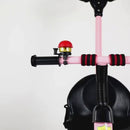 Triciclo Infantil De Empuje Con Asiento Ajustable Y Barra De Dirección. Bicicleta Para Bebés De 1 A 5 Años Con Pedales Antideslizantes. Color Blanco.