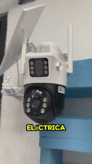 Cámara De Seguridad Solar 4G (Solo Funciona Con Sim Card 4G, NO Con WIFI). Cámara De Videovigilancia. A Prueba De Agua.