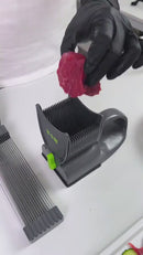 Cortador De Carne Manual. Rebanadas De 2 Y 4 Mm. Rebanador Preciso. Rebanadora De Alimentos Con Espesor Ajustable.