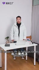 Mesa Auxiliar Plegable Para Cama, Sofá Y Laptop Con Ruedas. Mesita Multifuncional Con Altura Ajustable. Blanca (40+20X40cm)