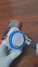 Temporizador Mecánico Programable 24H 16A. Reloj Automático Para Enchufe Timer