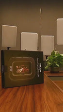Luz De Anillo RGB Portátil 20W Con Trípode Metálico Y Soporte Para Celular. Iluminación Profesional Para Influencers O Streaming.