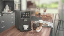 Máquina De Cafe Automática Granos Y Polvo 19 Bar Pantalla Táctil 7" Contenedor De Leche Expreso Capuchino Latte Machiato