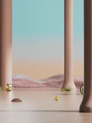 Coche Triciclo Evolutivo 9 En 1 Para Bebé Con Capota Y Barra De Empuje Ajustable. Color Negro Con Amarillo. Cochecito Infantil Plegable.