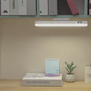 Lámpara LED Recargable USB-C Con Control Remoto. Luz Con Base Magnética Regulable Con 5 Tonos De Luz, Brillo Y Pantalla Digital. Blanca (29Cm)