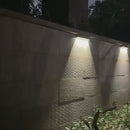 Lámpara Solar LED Lineal Con 8 Focos. Luz Cálida Impermeable Para Exterior. Iluminación Con Panel Solar.