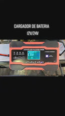 Cargador De Batería Inteligente Para Carro, De 10 Amperios, 12 V Y 24 V