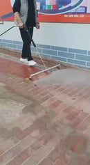 Escoba De Agua Limpiador De Superficies Para Limpiar Áreas Planas Como Aceras Y Calzadas. Alta Presión De 7 Boquillas Conector 1⁄4" Varilla Y Extensores. Accesorio Hidrolavadoras De 39.4" (1M).
