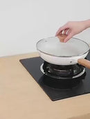 Organizador Para Tapas De Ollas. Soporte De 2 Niveles Para Tapadera Con Ventosa. Color Crema (31.5X20.8X3.5Cm).