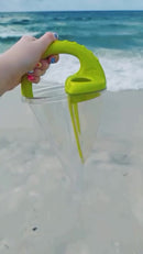 Embudo De Arena Para Castillos. Juguete De Playa Creativo Y Duradero Para Niños.